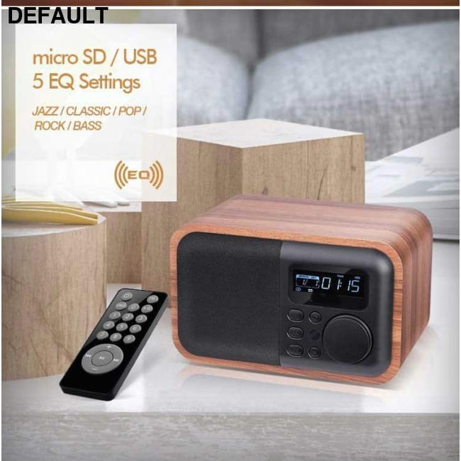 Wireless Wooden Portable Bluetooth Speaker Subwoofer Mini Speakers Transmitters