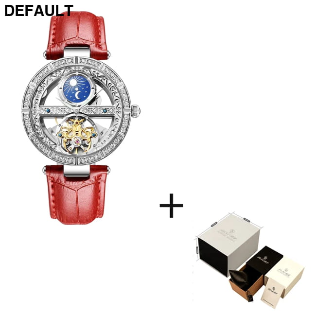 Woman Watch Ladies Clock Luxury Fashion Female Mechanical Red With box Women Watches Best Selling Products