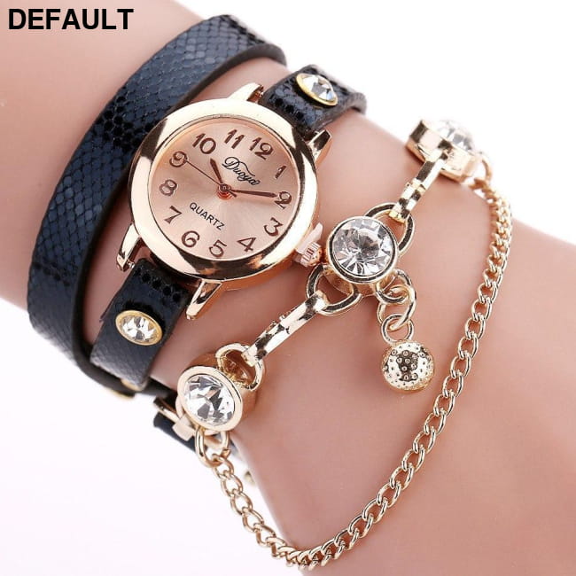 women bracelet wrist watches Black Bracelets