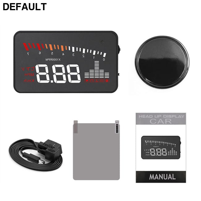 X5 Car HUD Head Up Display OBD II EOBD Automatic Matching black Best Selling Products