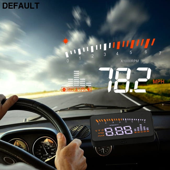 X5 Car HUD Head Up Display OBD II EOBD Automatic Matching black Best Selling Products