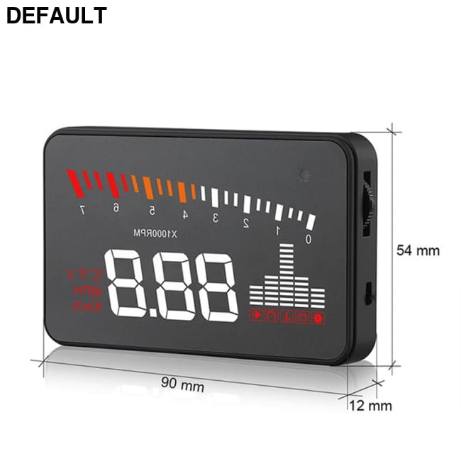 X5 Car HUD Head Up Display OBD II EOBD Automatic Matching black Best Selling Products
