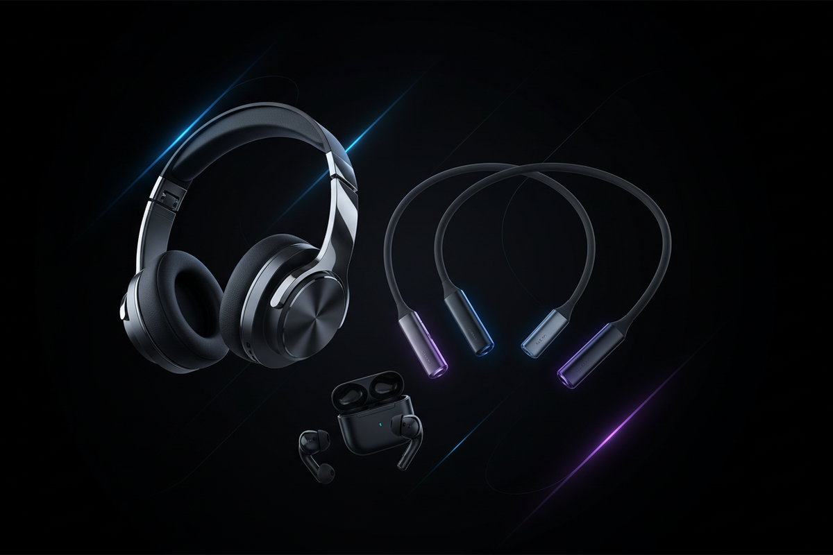 Wireless Headsets Collection Banner