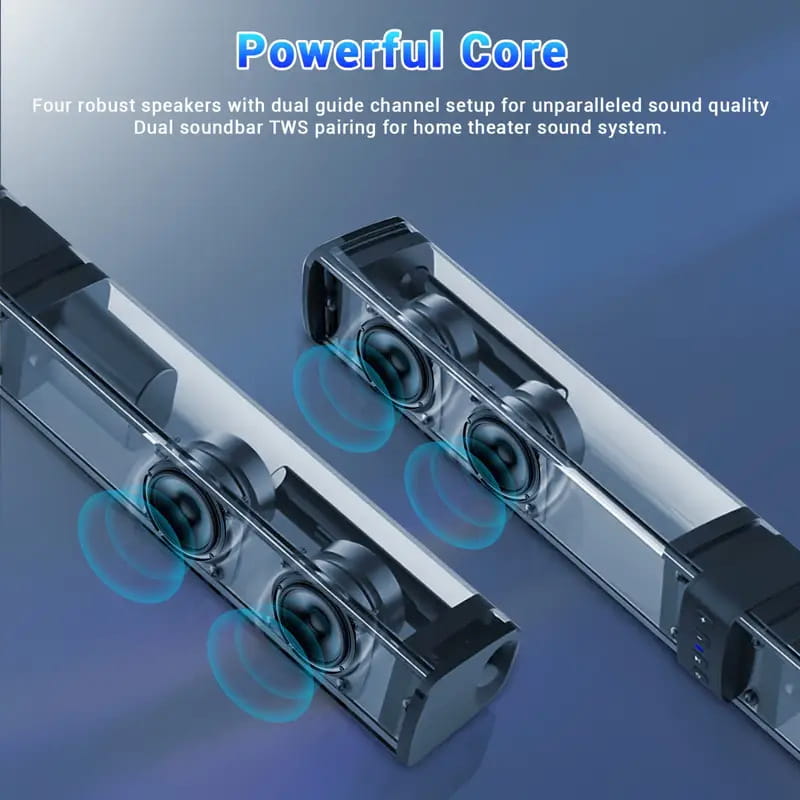 2-in-1 Soundbar For The Living Room Home Bluetooth Speaker With Built-in