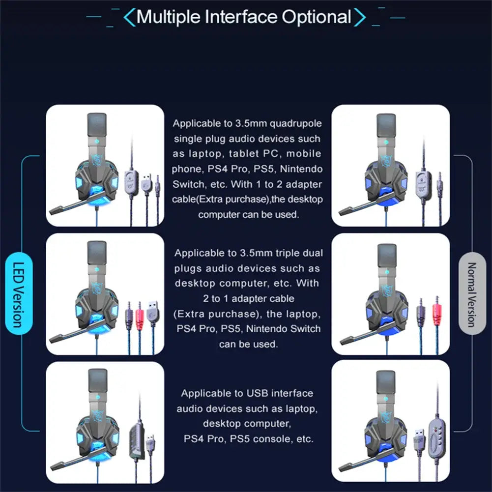 Earphones for wired laptops dedicated earphones gaming and esports comfortable to wear head mounted headphones