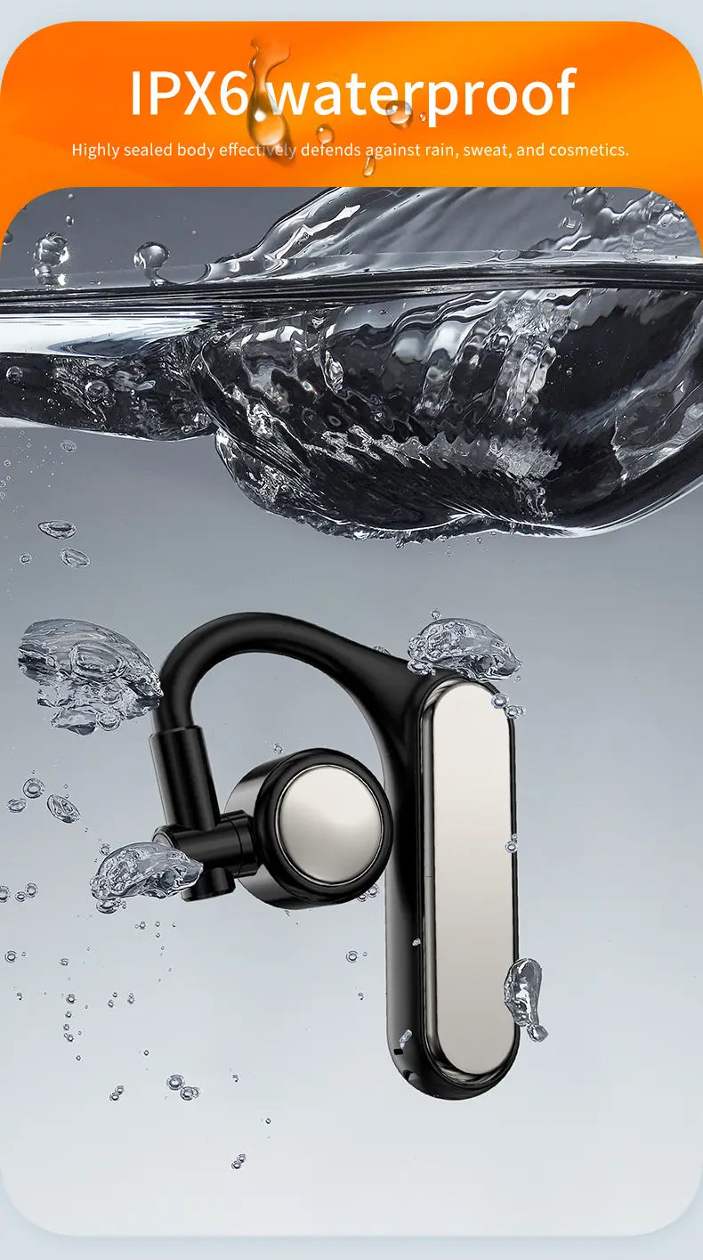 Z8 Bluetooth earphones wireless single ear business hot selling 5.4 long endurance single-sided hanging