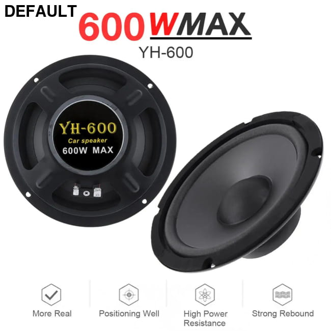 DRISENTRI 2-Way Car HiFi Coaxial Speaker Vehicle Audio Unit Speakers