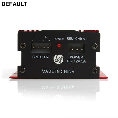 1 Set Car 12V 500W 2 Channels Mini Hi-Fi Stereo Audio Amp Subwoofer Automotive Accessories Amplifiers Power