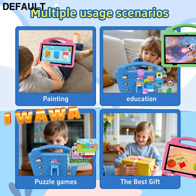 10.1 Inch Kid Tablet Android with 64GB ROM and Dual Camera Tablets Educational Toys