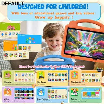 10.1 Inch Kid Tablet Android 3GB RAM 64GB ROM 4G WiFi 4000MAH Battery Dual Camera Children’s Gift Kids Software Toys