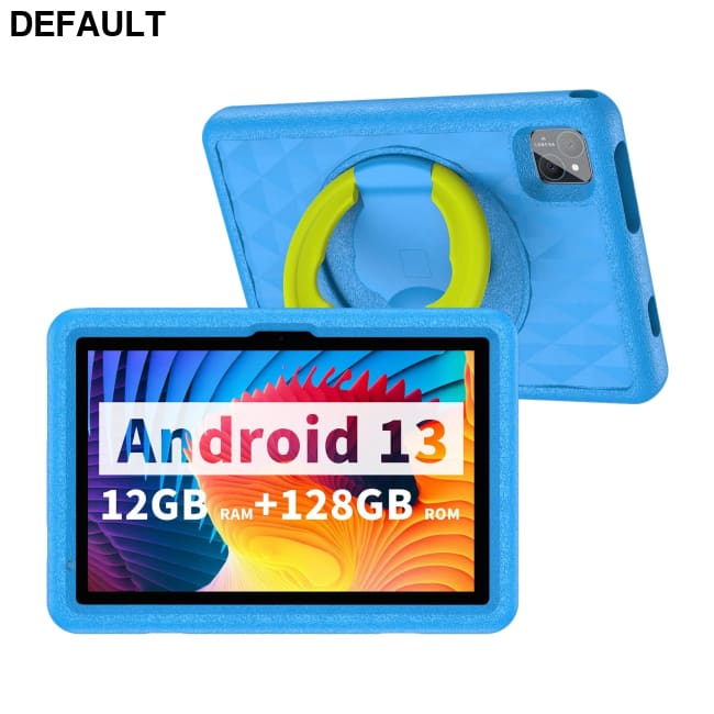 10.1 Inch Tablet for Kids Android 13 Octa-Core 4G LTE Dual SIM Parental Control 12GB RAM(6 + 6 Expand)/128 GB Storage