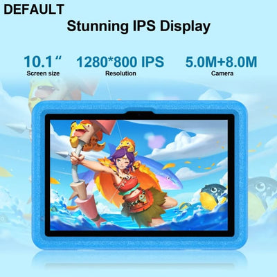 10.1 Inch Tablet for Kids Android 13 Octa-Core 4G LTE Dual SIM Parental Control 12GB RAM(6 + 6 Expand)/128 GB Storage