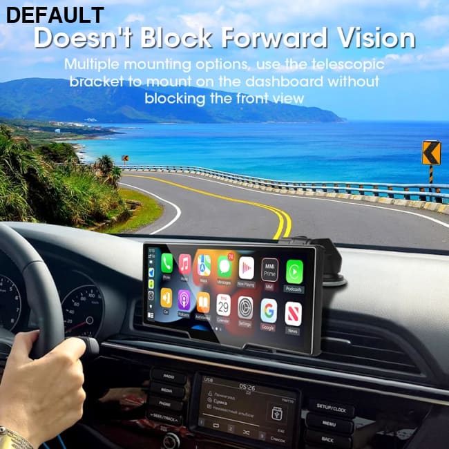 10.26’’ Dash Cam 4K Car Mirror Video Player Wireless Carplay Android Auto GPS Monitor Multimedia Rearview Camera