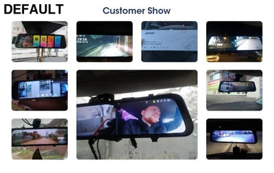 10.26’’ Dash Cam 4K Car Mirror Video Player Wireless Carplay Android Auto GPS Monitor Multimedia Rearview Camera