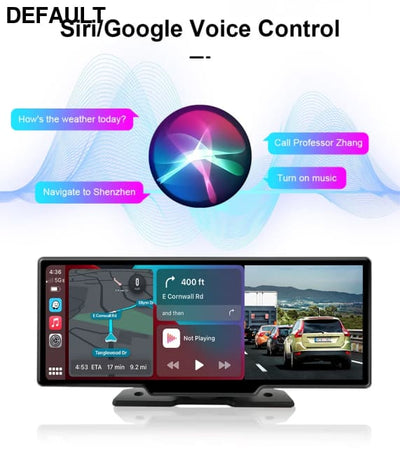 10.26’’ Dash Cam 4K Car Mirror Video Player Wireless Carplay Android Auto GPS Monitor Multimedia Rearview Camera