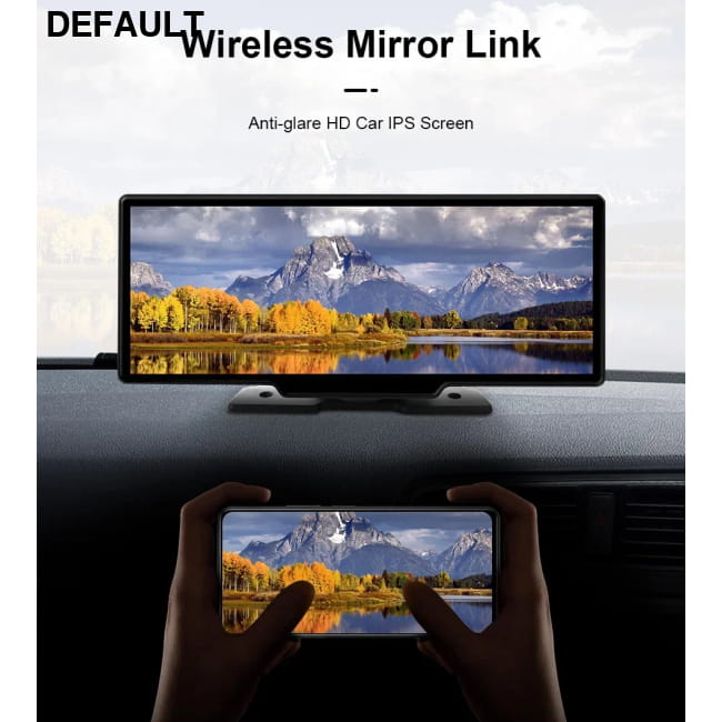 Jansite 10.26 inch dash cam 4k car mirror wireless carplay DVR Cameras Electronics