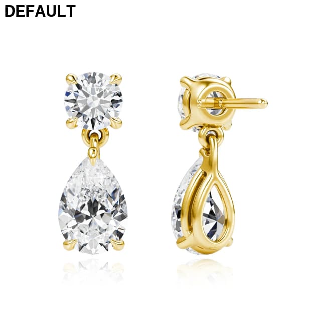 100% Real Moissanite Dangling Earrings For Women Lab Diamond Eardrop 925 Sterling Silver Jewelry Girl Valentine’s Day