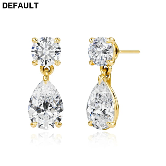 100% Real Moissanite Dangling Earrings For Women Lab Sterling Silver Best Selling Products Jewelry