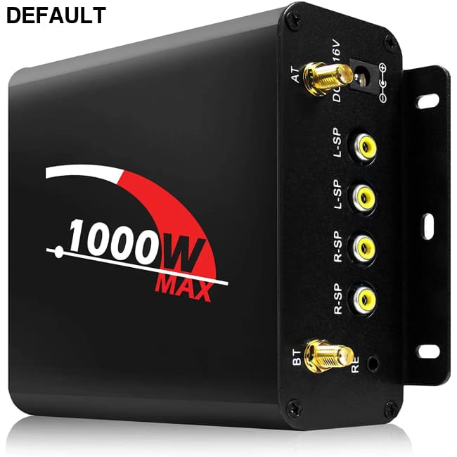 1000W 4CH Multmedia Power Amplifier with Bluetooth FM Radio USB AUX SD Card Compact Audio Player for Cars Motorcycles