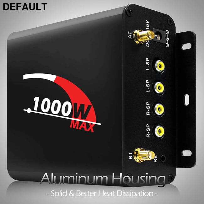 Aileap 1000W 4CH Multimedia Amplifier Bluetooth FM Radio Wired Control Car Amplifiers Power