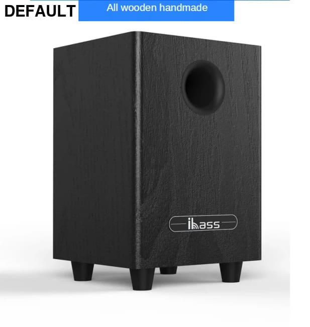 100W Wooden Desktop Passive Heavy Duty Subwoofer 6.5 Inch Horn Caixa De Som Need To Match Home Amp Or Powered Speakers