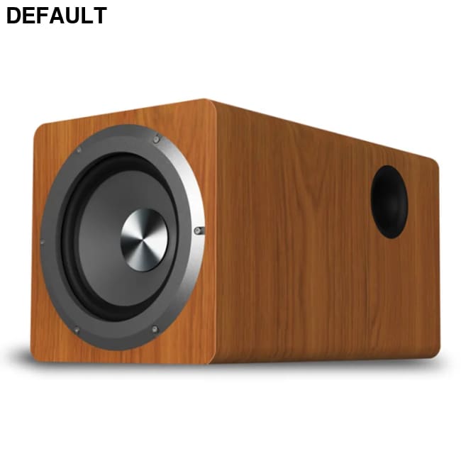 100W Wooden Desktop Passive Heavy Duty Subwoofer 6.5 Inch Horn Caixa De Som Need To Match Home Amp Or Powered Speakers