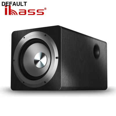 100W Wooden Desktop Passive Heavy Duty Subwoofer 6.5 Inch Horn Caixa De Som Need To Match Home Amp Or Powered Speakers