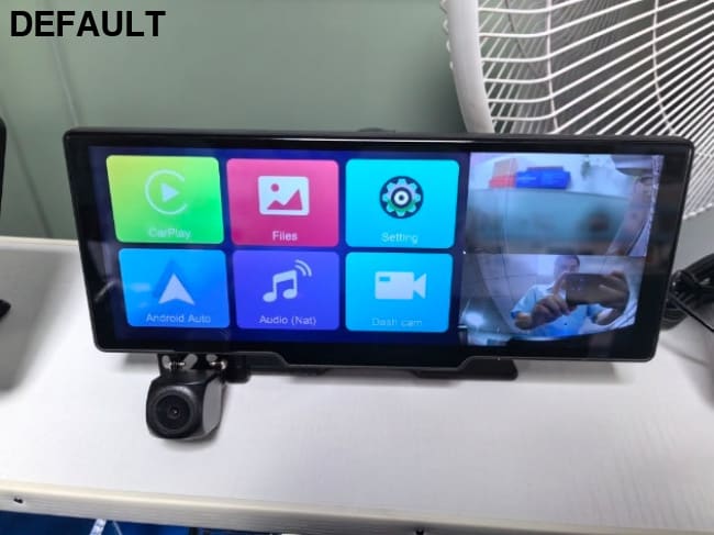 1026-inch Full Touch Screen All-in-one Car Navigation Device Front And Rear Dual Recording HD P Split Display Lenses