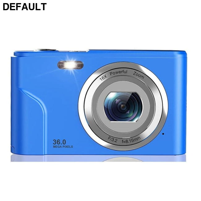 1080P 36MP Digital Camera Blue Cameras Compact