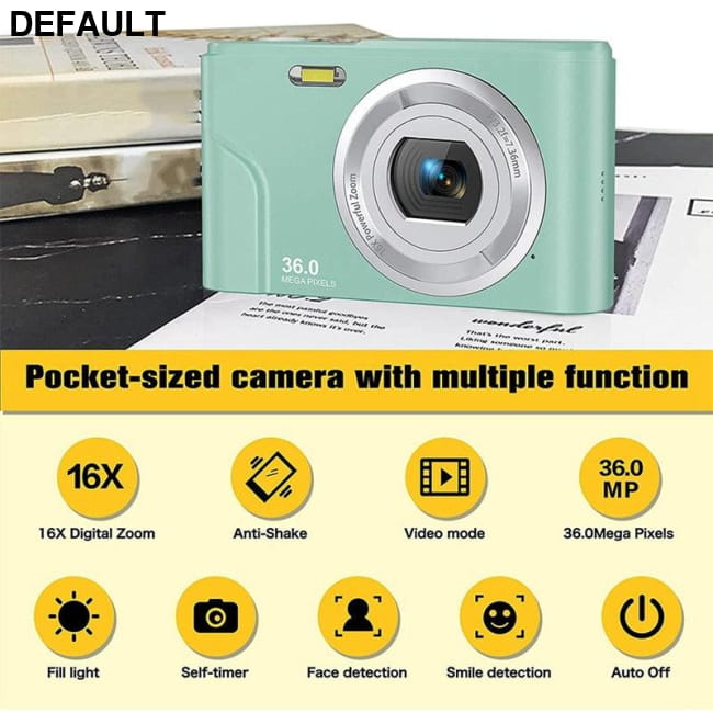 1080P 36MP Digital Camera Cameras Compact