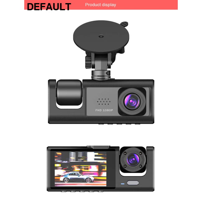1080p Car DVR Vehicle Recorder Video with Rear Camera Night Vision Cameras Dash
