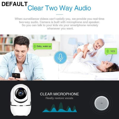 1080P Cloud IP Camera Home Security Surveillance Auto Tracking Network WiFi Wireless CCTV Electronics