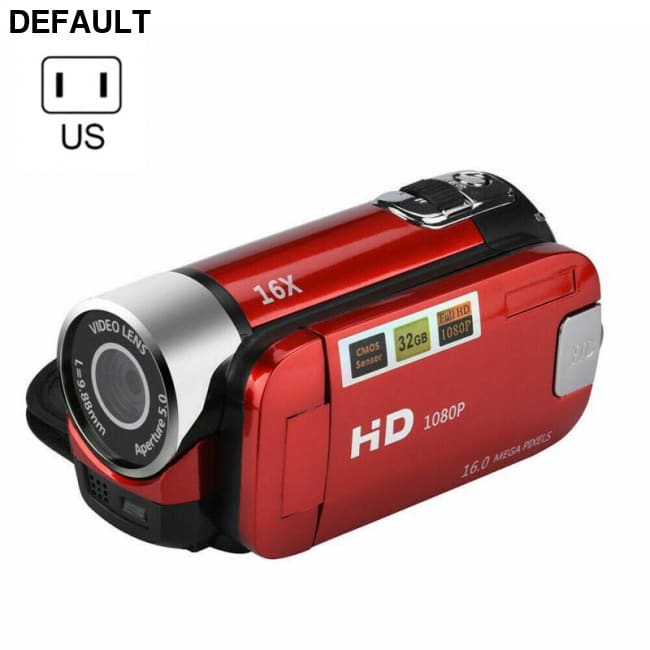 1080P Kids Camera US red / United States Digital Camcorders Best Selling Products Electronics