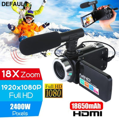 1080P Metal Mayhem! camera microphone Digital Camcorders Best Selling Products Cameras