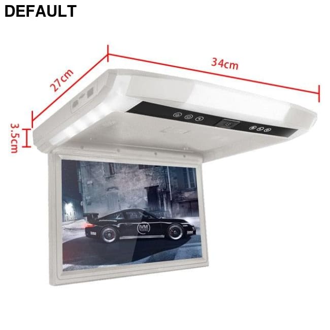 1080P TFT LCD Car Roof Monitor Ceiling & Headrest Monitors Motor Vehicle A/V Players In-Dash Systems