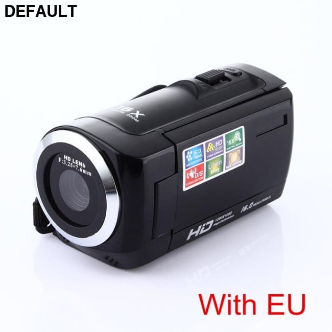 1080P Video Cam 16MP Black EU / China Digital Camcorders Best Selling Products Cameras