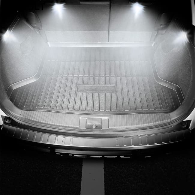 10Pcs/Kit LED Car Light Bulbs 760lm T25 3528SMD 6000K Pure White Auto Lamps Replacement Black Accessories Motor Vehicle