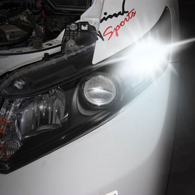 10Pcs/Kit LED Car Light Bulbs 760lm T25 3528SMD 6000K Pure White Auto Lamps Replacement Black Accessories Motor Vehicle