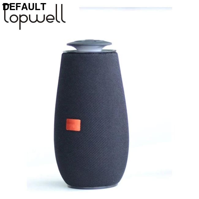 10W 360 degree stereo sound speaker tws pairing with power bank FM radio disco light wireless for home party Mini