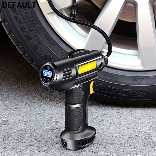 120W Portable Car Air Compressor; Wired/Wireless Handheld Inflatable Pump Electric; Automobiles Tire Inflator With LED