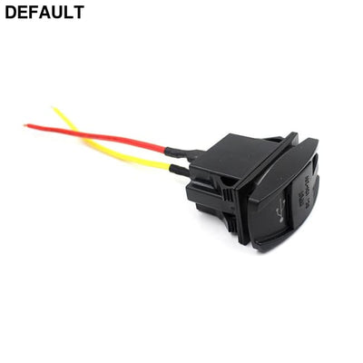 12V 24V Car Auto Boat Accessory Dual USB Charger Power Adapter LED Outlet Accessories Electronics