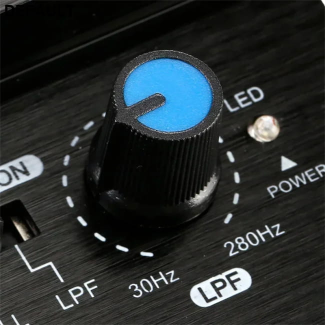12V 600W Mono Car Audio Amplifier Powered Subwoofer Bass Amplifiers Motor Vehicle