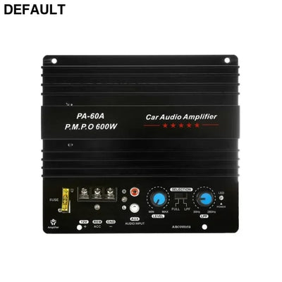 12V 600W Mono Car Audio Amplifier Powered Subwoofer Bass Amplifiers Board Player Automotive Amplifie r Module 3D