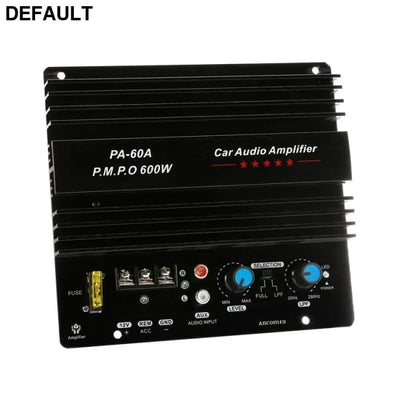 12V 600W Mono Car Audio Amplifier Powered Subwoofer Bass Amplifiers Board Player Automotive Amplifie r Module 3D