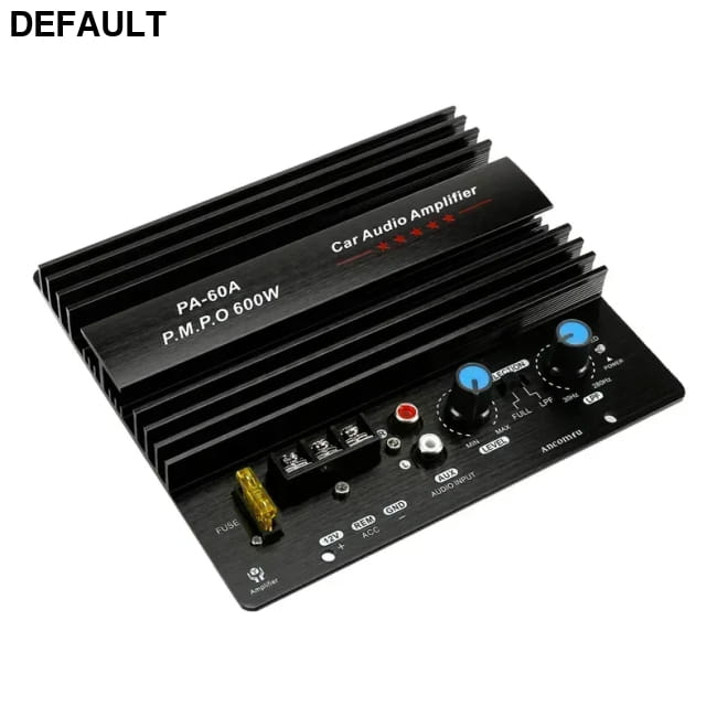 12V 600W Mono Car Audio Amplifier Powered Subwoofer Bass Amplifiers Motor Vehicle