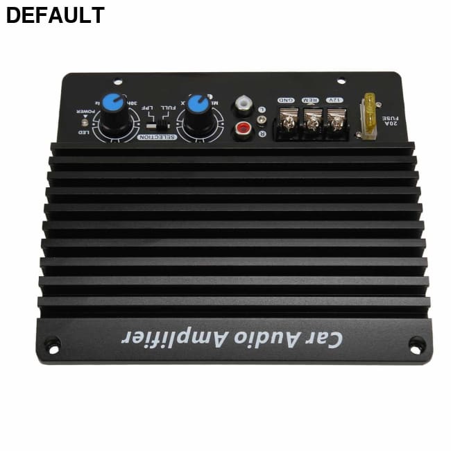 12V Car Amplifier Board High Power Aluminum Alloy Subwoofer Plate for Vehicle as picture Amplifiers Motor