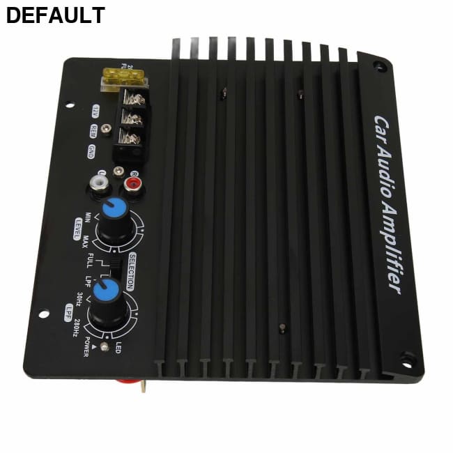 12V Car Amplifier Board High Power Aluminum Alloy Subwoofer Plate for Vehicle as picture Amplifiers Motor