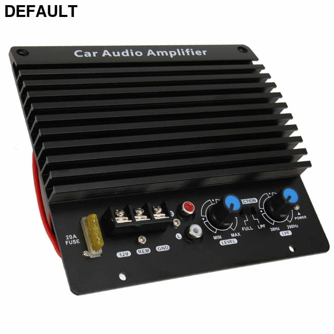 12V Car Amplifier Board High Power Aluminum Alloy Subwoofer as picture Amplifiers Motor Vehicle