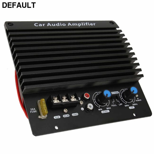 12V Car Amplifier Board High Power Aluminum Alloy Subwoofer Plate for Vehicle as picture Amplifiers Motor