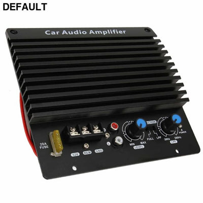12V Car Amplifier Board High Power Aluminum Alloy Subwoofer Plate for Vehicle as picture Amplifiers Motor